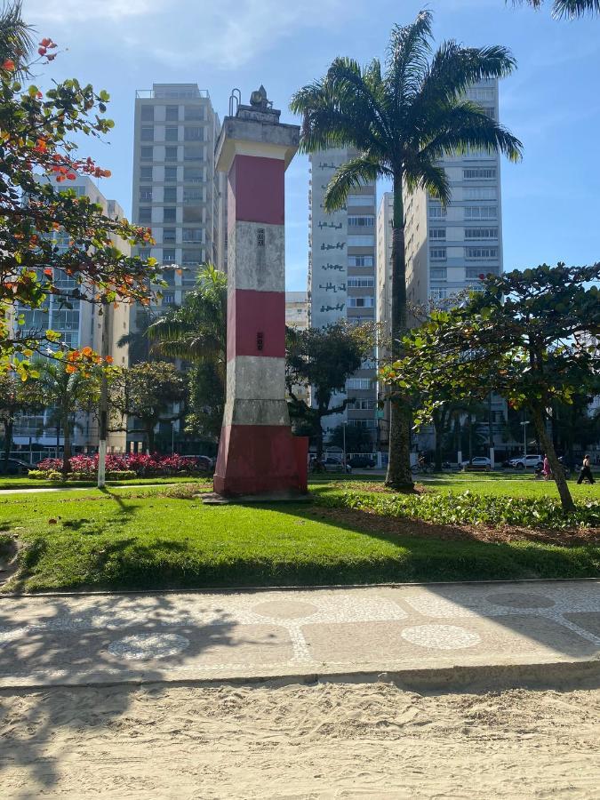 Apartamento Agradavel Em Santos Na Rua Da Praia. Exterior foto