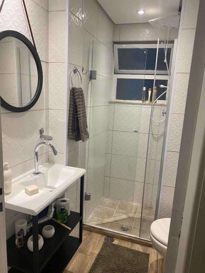 Apartamento Agradavel Em Santos Na Rua Da Praia. Exterior foto
